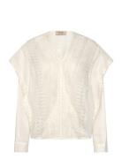 Mmfina Lace Blouse Cream MOS MOSH