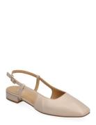 Flat Sling-Back Beige Apair