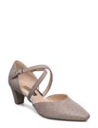 Ankle-Strap Pumps Beige Gabor