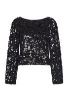 Sequins Top Black By Ti Mo