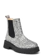 Booties - Flat - With Elastic Silver ANGULUS