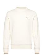 Crew Neck Sweatshirt White Fred Perry