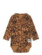 Basic Leopard Ls Body Patterned Mini Rodini