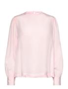 Srnikki Highneck Blouse Pink Soft Rebels