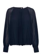 Annmari Blouse 6621 Blue Samsøe Samsøe