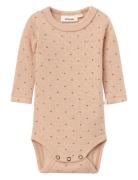 Nbfnava Ls Wool Body Lil Pink Lil'Atelier