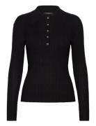 Anem Bbcathrin Knit Blouse Black Bruuns Bazaar