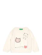 Sweater L/S Cream United Colors Of Benetton