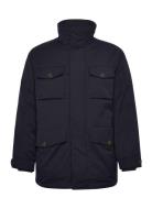 Padded Flannel Field Jacket Navy GANT