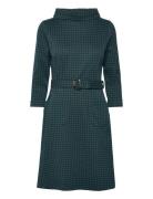 Kim Dogtooth Dress Blue Jumperfabriken