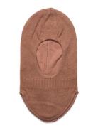 Balaclava - Knitted Brown CeLaVi