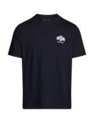 Small Crest Embro Tee Navy Tommy Hilfiger