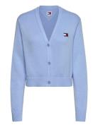 Tjw Essential Badge Cardigan Ext Blue Tommy Jeans