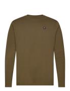 Badge Long Sleeve - Gots/Vegan Khaki Knowledge Cotton Apparel