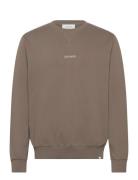 Dexter Sweatshirt Brown Les Deux