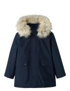 Nkmmillo Parka Jacket Long Fo Noos Navy Name It