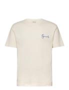 Seasonal Graphic Tshirt Cream GANT