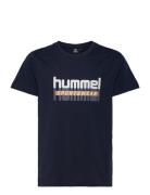 Hmltukas T-Shirt S/S Navy Hummel