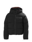 Jr Nora Short Puffy Jacket Black Helly Hansen