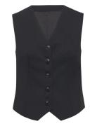 Bs Decima Slim Fit Vest Black Bruun & Stengade