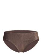 Swim Brief Bella Bikini Lurex Brown Lindex