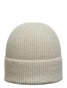 Slhmason Merino Wool Beanie Cream Selected Homme