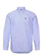 Plain Oxford Shirt Blue Lyle & Scott