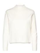 High Collar Sweater White Mango