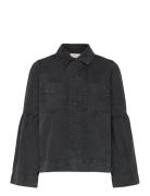 Hannali Ls Denim Jacket Black NORR