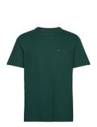 Essential Solid Pocket Tee Green Tommy Hilfiger