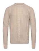 Jjcraig Knit Crew Neck Aw24 Cream Jack & J S