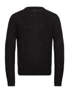 Jjcraig Knit Crew Neck Aw24 Black Jack & J S