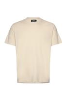 Cotton Jersey Dye Frode Tee Cream Mads Nørgaard