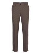 Como Reg Houndstooth Suit Pants Brown Les Deux