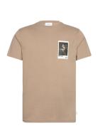 Memory T-Shirt Beige Les Deux