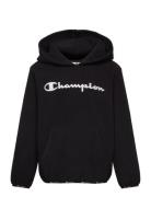 Hooded Top Black Champion