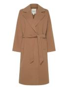 Slrubie Belted Coat Beige Soaked In Luxury