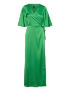 Dress Lea Wrap Green Lindex