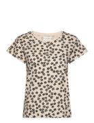 Top Nell T Shirt Beige Lindex