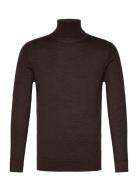 Merino Knit Roll-Neck Brown Lindbergh