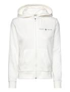 Reg Printed Graphic Zip Hood White GANT