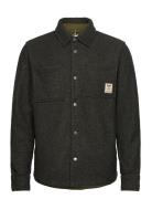 Ace Boucle Overshirt Khaki Fat Moose