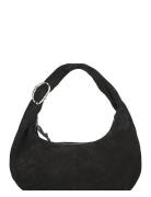 Suede Lona Small Bag Black Becksöndergaard