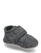 Baby Wool Slippers Grey CeLaVi