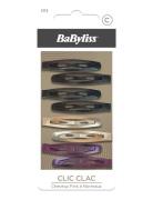 Oval Snap Clips 8Pk Babyliss Paris