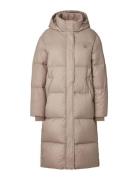 Eden Long Down Parka Beige Lexington Clothing