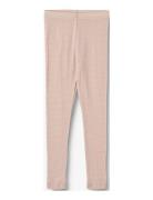 Wool Silk Leggings Agi Pink Wheat