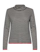 Stripe Elsa Knit Black Mads Nørgaard