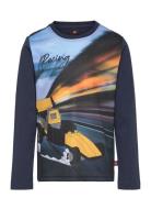 Lwtano 709 - T-Shirt L/S Navy LEGO Kidswear