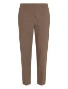 Flannel Slim Straight Pant Brown Tommy Hilfiger